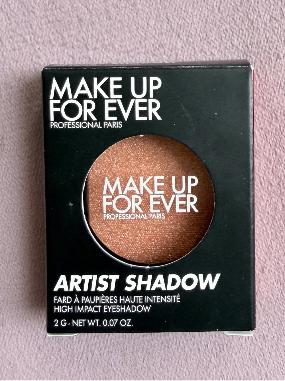 🍑Makeup Forever Artist Shadow Invoved peach 710 Shimmer🪸